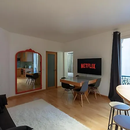Apartment Elegant 2Br - Sleeps 7 - Walk To Arc De Triomphe